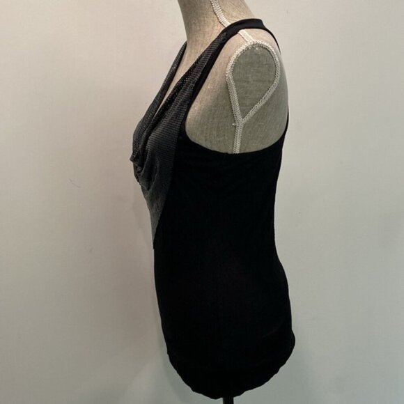 Metallic Black Tank Top Size Small - Picture 7 of 12